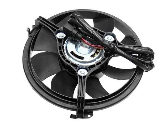 Audi VW Auxiliary Cooling Fan Assembly (280mm) 4Z7959455 - Nissens 85547